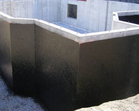 Retaining walls Waterproofing